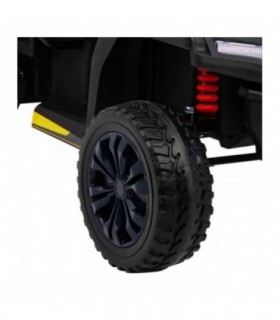 Camion électrique 2 places 2 x 12V A730 Noir - Pack Luxe