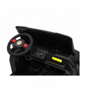 Camion électrique 2 places 2 x 12V A730 Noir - Pack Luxe