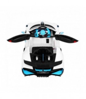 Voiture électrique Bugatti Divo Blanc - Pack Luxe