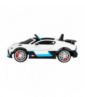 Voiture électrique Bugatti Divo Blanc - Pack Luxe