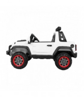 Voiture électrique 2 places 2 x 12V Allroad Blanche - Pack Luxe