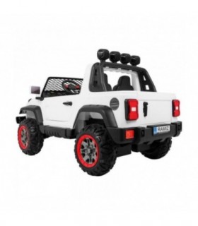 Voiture électrique 2 places 2 x 12V Allroad Blanche - Pack Luxe