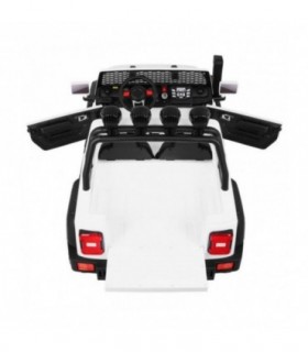 Voiture électrique 2 places 2 x 12V Allroad Blanche - Pack Luxe