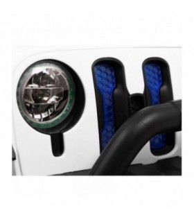 Voiture électrique 2 places 2 x 12V Allroad Blanche - Pack Luxe