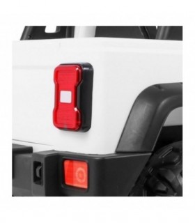 Voiture électrique 2 places 2 x 12V Allroad Blanche - Pack Luxe