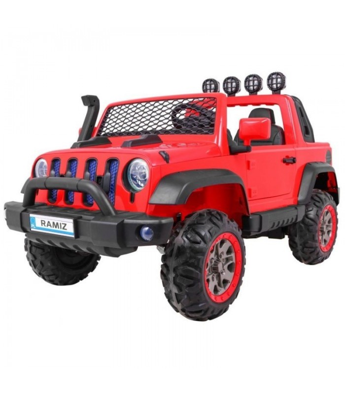 Voiture électrique 2 places 2 x 12V Allroad Rouge - Pack Luxe