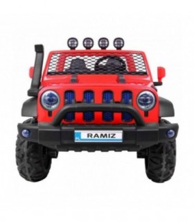 Voiture électrique 2 places 2 x 12V Allroad Rouge - Pack Luxe