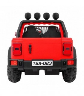 Voiture électrique 2 places 2 x 12V Allroad Rouge - Pack Luxe