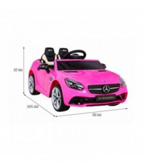 Voiture électrique 12V Mercedes SLC300 Rose - Pack Luxe