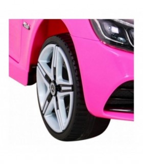 Voiture électrique 12V Mercedes SLC300 Rose - Pack Luxe