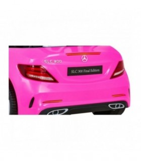 Voiture électrique 12V Mercedes SLC300 Rose - Pack Luxe