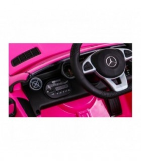 Voiture électrique 12V Mercedes SLC300 Rose - Pack Luxe