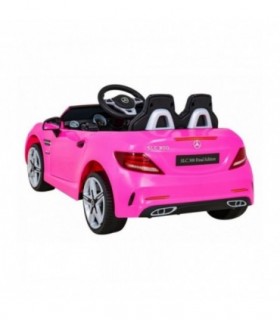 Voiture électrique 12V Mercedes SLC300 Rose - Pack Luxe