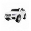 Voiture électrique 2 places 12V Volvo XC90 Blanche - Pack Luxe