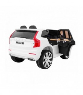 Voiture électrique 2 places 12V Volvo XC90 Blanche - Pack Luxe