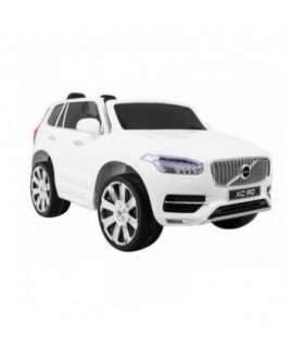 Voiture électrique 2 places 12V Volvo XC90 Blanche - Pack Luxe