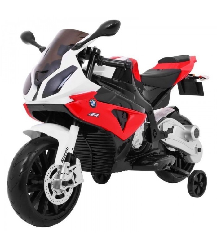 Moto électrique 12V BMW S1000RR Rouge