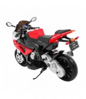 Moto électrique 12V BMW S1000RR Rouge