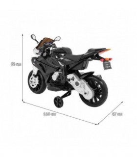 Moto électrique 12V BMW S1000RR Noire