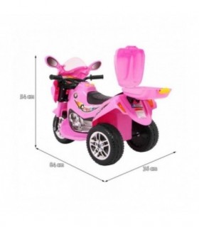 Scooter electrique 6V Top II Rose