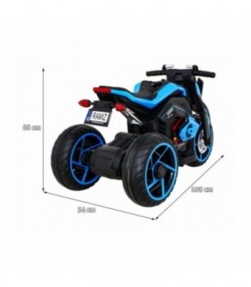 Moto électrique 12V Futur Bleue- Pack Evo