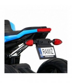 Moto électrique 12V Futur Bleue- Pack Evo