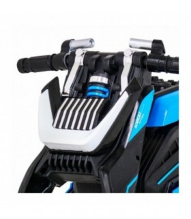 Moto électrique 12V Futur Bleue- Pack Evo