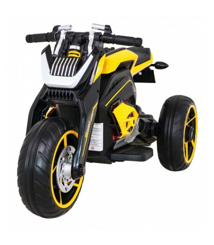 Moto électrique 12V Futur Jaune - Pack Evo