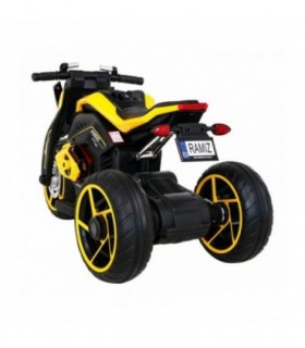 Moto électrique 12V Futur Jaune - Pack Evo