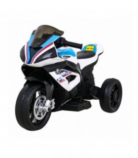 Moto électrique 12V BMW HP4 Blanche