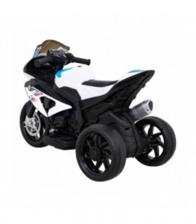 Moto électrique 12V BMW HP4 Blanche
