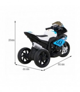 Moto électrique 12V BMW HP4 Bleue