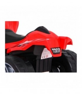 Quad électrique 6V Little Monster Rouge