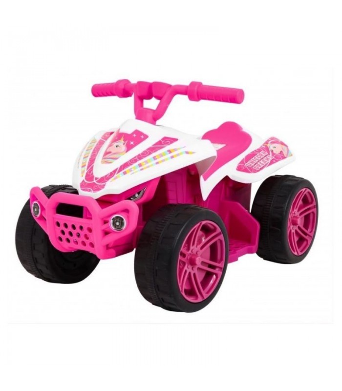 Quad électrique 6V Little Monster Rose