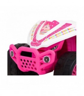 Quad électrique 6V Little Monster Rose