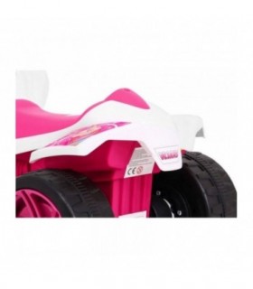 Quad électrique 6V Little Monster Rose