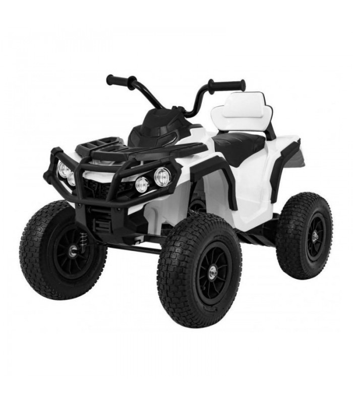 Quad électrique 12V Monster Air BDM 0906 Blanc - Pack Luxe