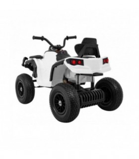 Quad électrique 12V Monster Air BDM 0906 Blanc - Pack Luxe