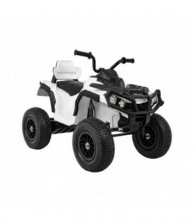 Quad électrique 12V Monster Air BDM 0906 Blanc - Pack Luxe