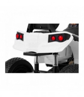 Quad électrique 12V Monster Air BDM 0906 Blanc - Pack Luxe