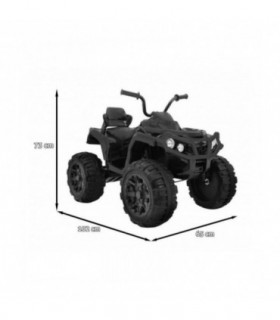 Quad électrique 12V Monster Noir - Pack Luxe