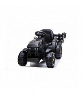 Tracteur avec remorque 12 Volts BDM0925 Noir - Pack Luxe