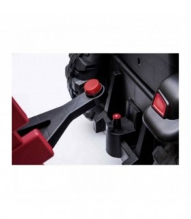 Tracteur avec remorque 12 Volts BDM0925 Noir - Pack Luxe