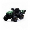 Tracteur avec remorque 12 Volts BDM0925 Vert - Pack Luxe