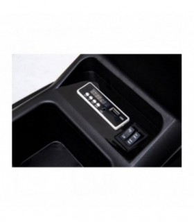 Tracteur avec remorque 12 Volts BDM0925 Vert - Pack Luxe