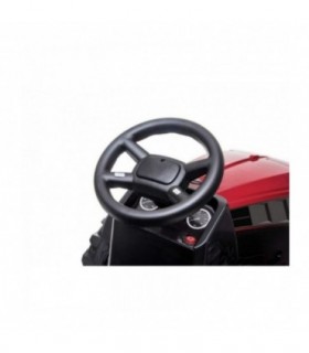 Tracteur avec remorque 12 Volts BDM0925 Rouge - Pack Luxe