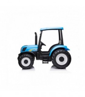 Tracteur électrique 12V A011 Bleu - Pack Luxe
