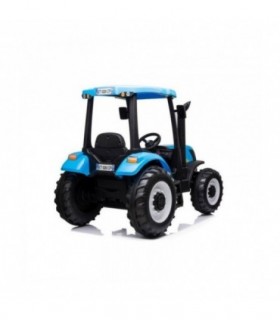 Tracteur électrique 12V A011 Bleu - Pack Luxe