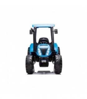 Tracteur électrique 12V A011 Bleu - Pack Luxe