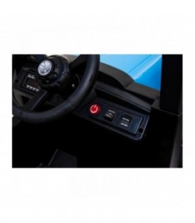 Tracteur électrique 12V A011 Bleu - Pack Luxe